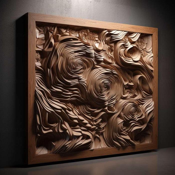 نموذج ثلاثي الأبعاد لآلة CNC 3D Art 